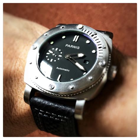 panerai submersible homage watch|panerai homage watches for sale.